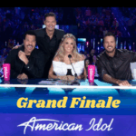 American Idol stage and Carrie Underwood judging